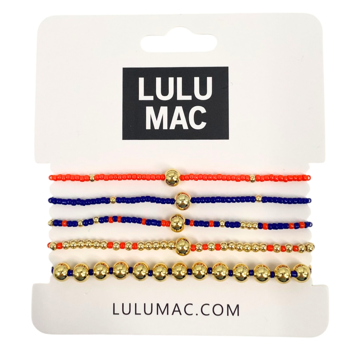 BR-TM-1001 Lulu Mac Orange and Navy