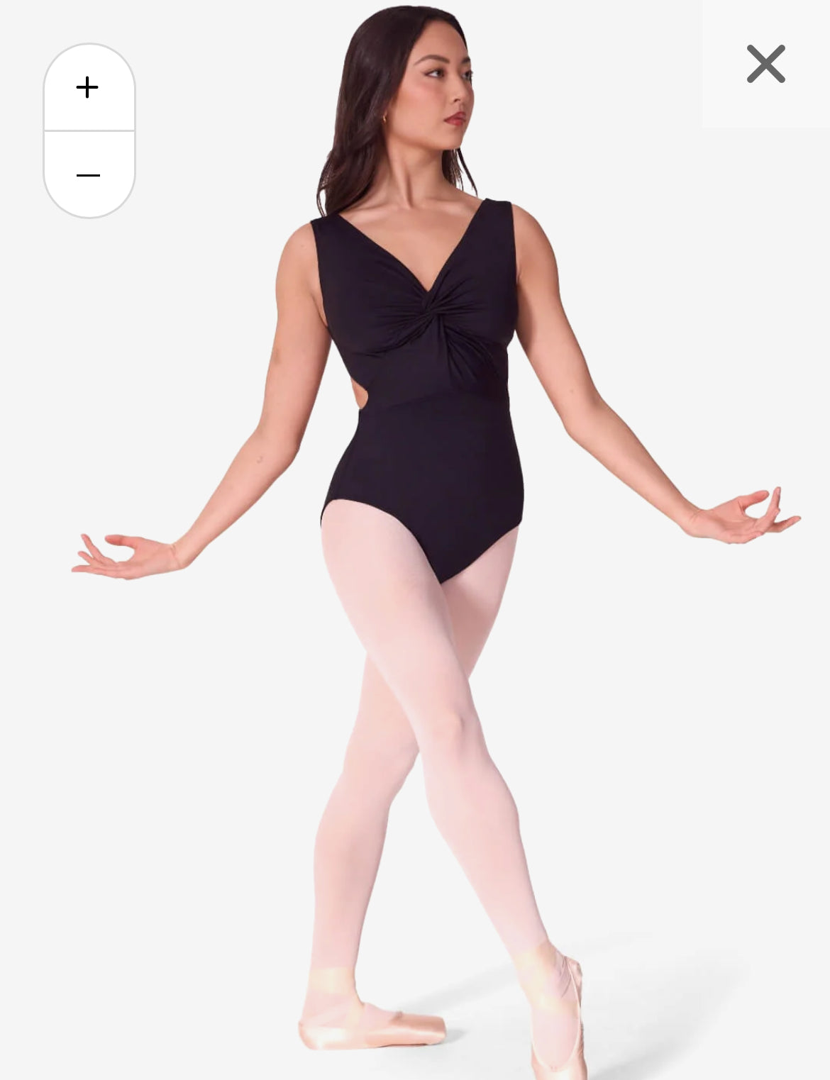 Soft Elegance Twist Front Leotard
