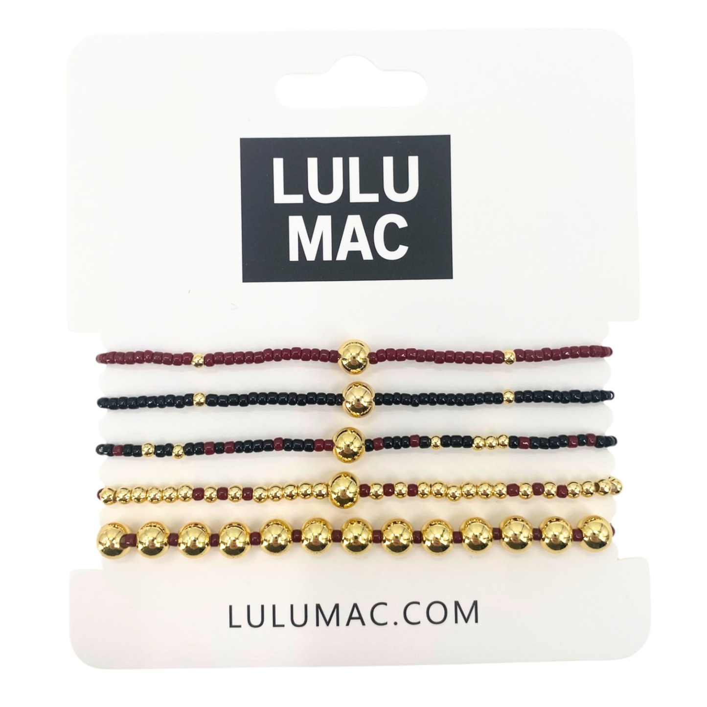 BR-TM-1001 Lulu Mac Crimson and Black