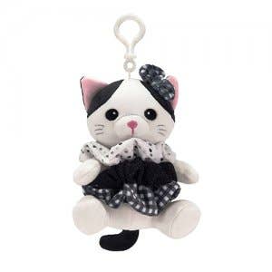 6352 Scrunch Bunch Cat Bag Tag
