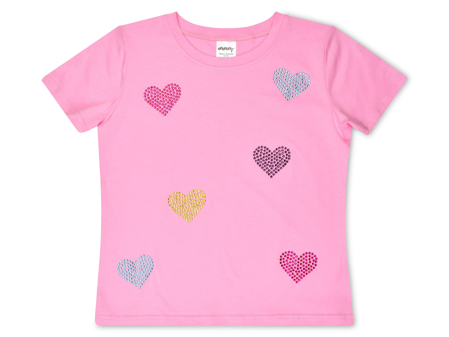 Sparkling Hearts T-Shirt (X-Small (4-5))