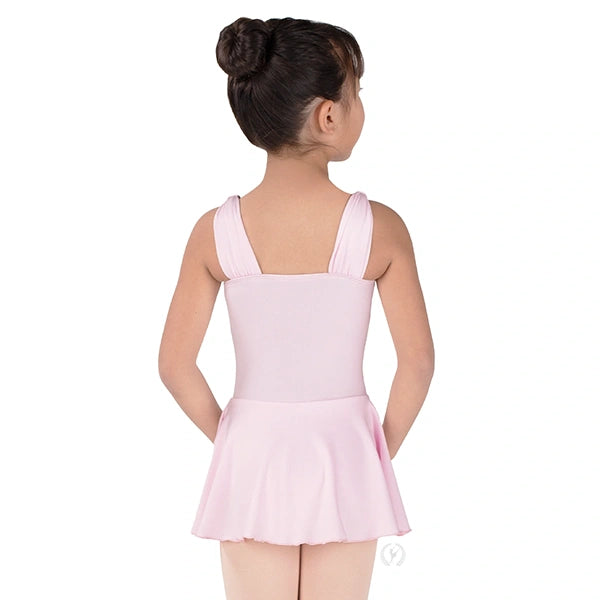 Eurotard Girls Microfiber Wide Strap Tank Dance Dress (4438)