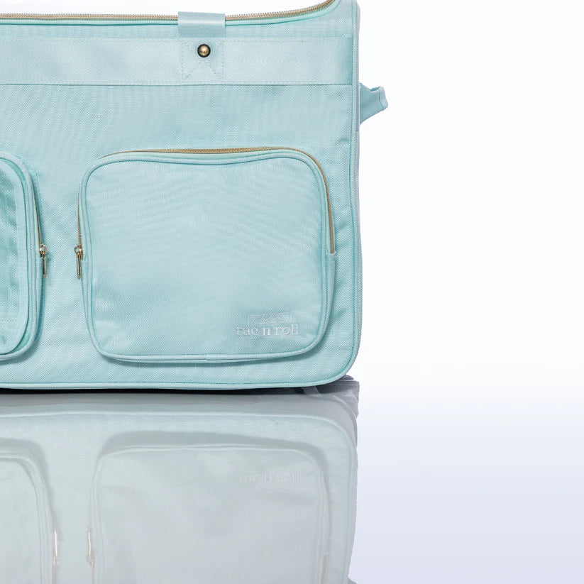 Rac N Roll Medium Rolling Dance Bag - Aqua