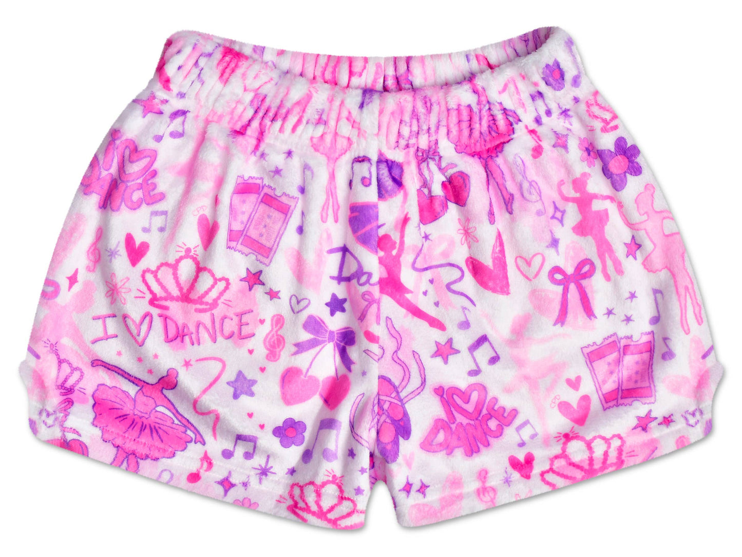 Corey Paige Love to Dance Plush Shorts (Youth Lg (14))