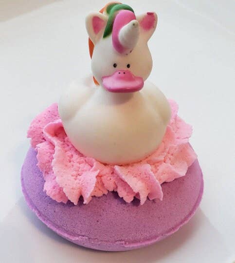 Unicorn Rubber Duck Bath Bomb, Unicorn, Bath Bomb