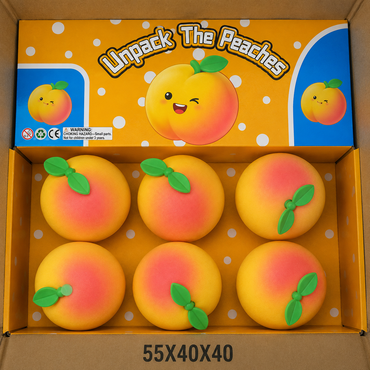 Xtra Large Peach Squishy 🍑