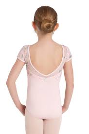 Capezio Galaxy Short Sleeve Leotard - Child