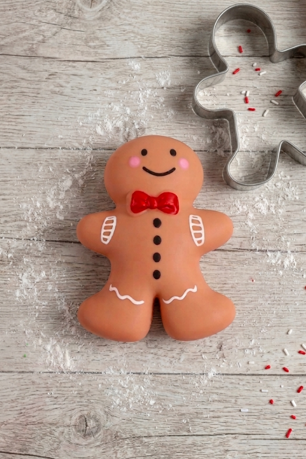 Gingerbread Man Cookie Squishy Toy