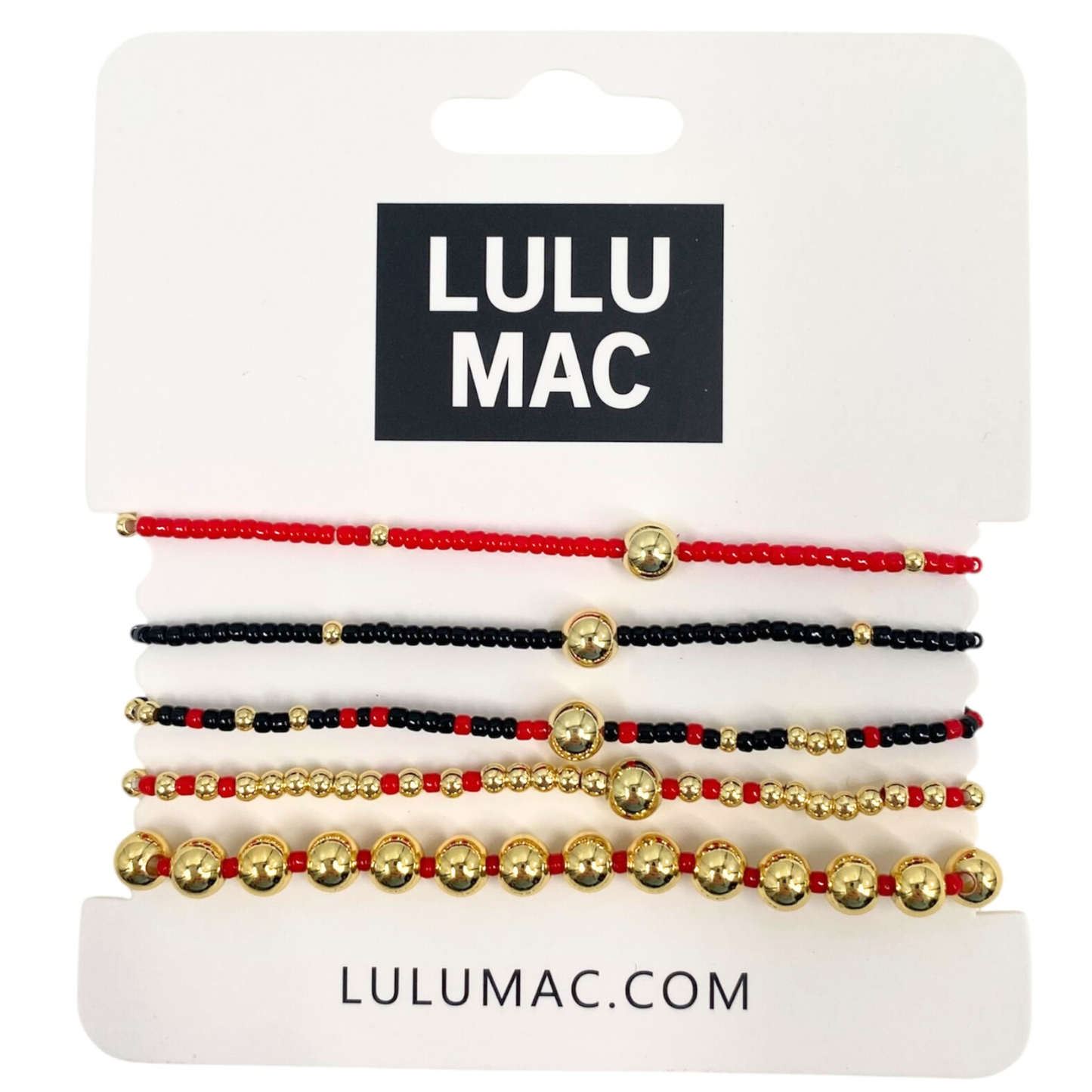 BR-TM-1001 Lulu Mac Red and Black