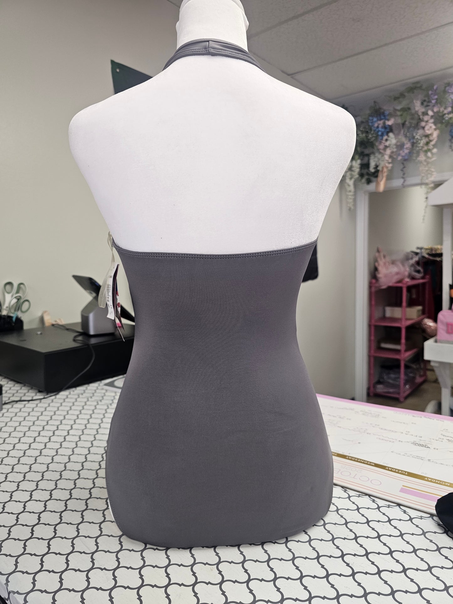 Motionwear Halter Leotard