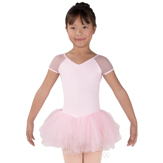 Eurotard Girls Cap Sleeve Tutu Dress (0036)
