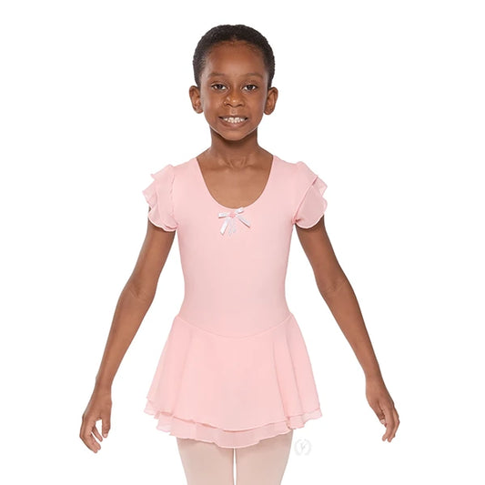 Eurotard Girls Ruffle Sleeve Dance Dress (0206)