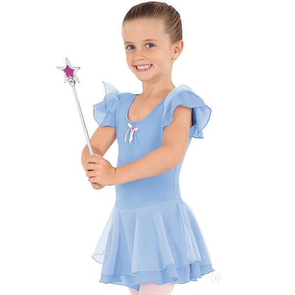 Eurotard Girls Ruffle Sleeve Dance Dress (0206)