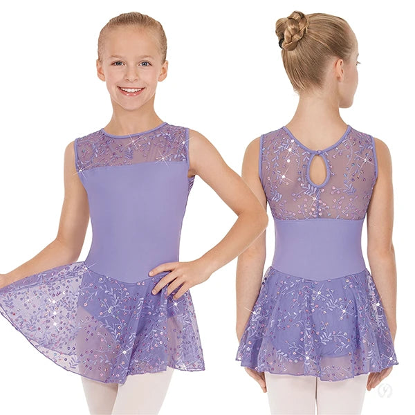 Eurotard Girls Enchanted Dreams Sequin Mesh Dance Dress (05457)