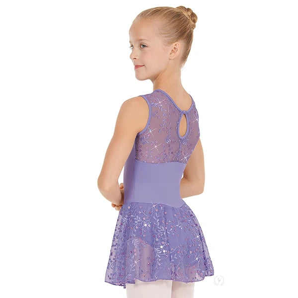 Eurotard Girls Enchanted Dreams Sequin Mesh Dance Dress (05457)