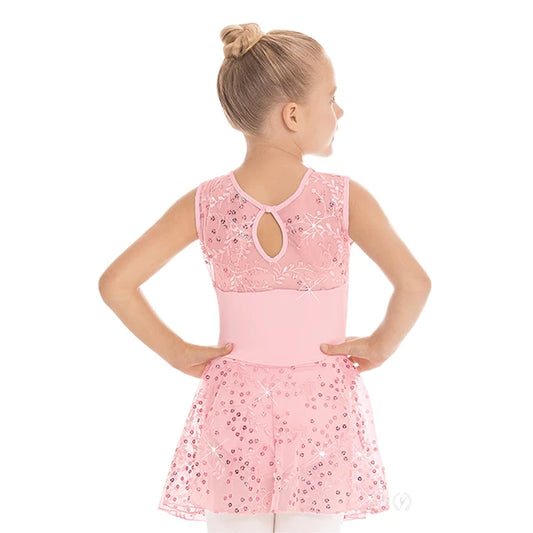 Eurotard Girls Enchanted Dreams Sequin Mesh Dance Dress (05457)