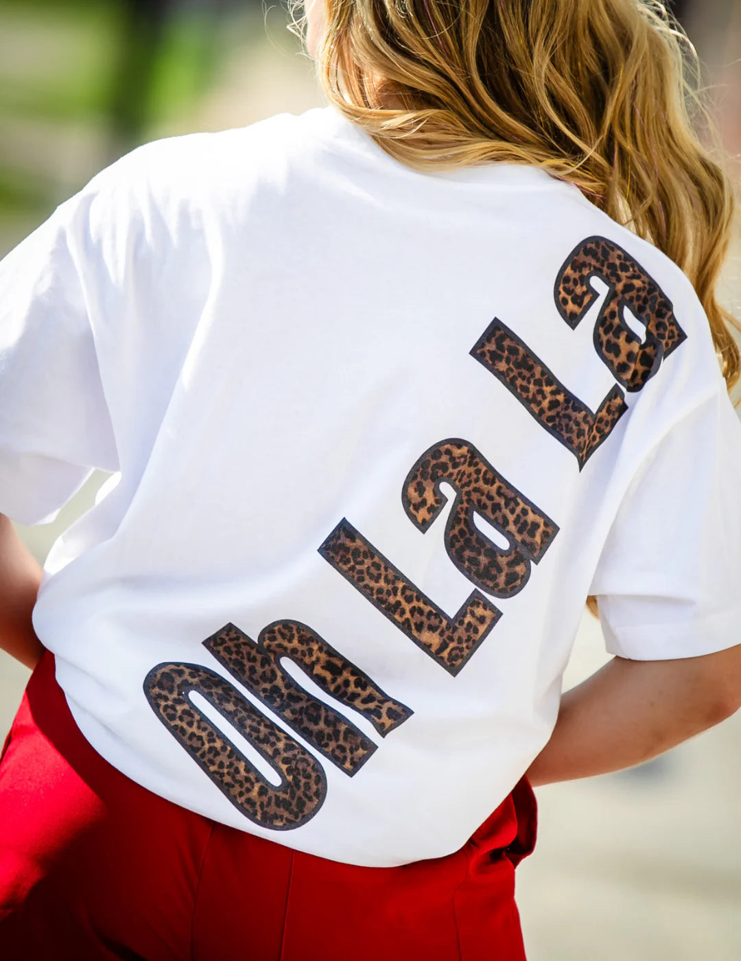 Oh La La The Game Day Tee - White