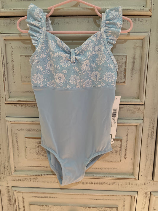 Danz N Motion Flutter Sleeve Print Leotard