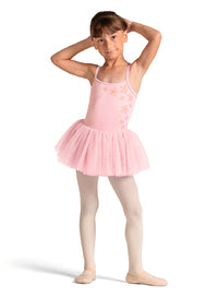 Bloch Metallic Print Cami Tutu Leotard