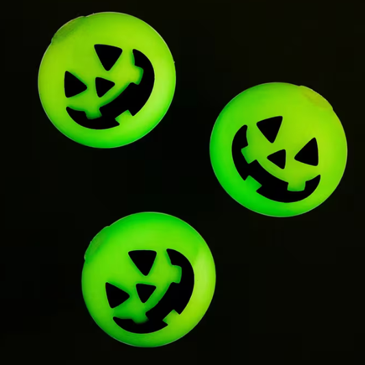 Glow-in-the-Dark Jack O’Lantern Squishies