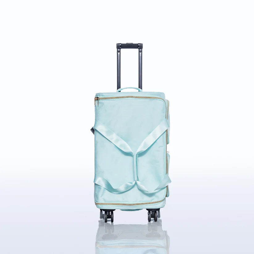 Rac N Roll Medium Rolling Dance Bag - Aqua