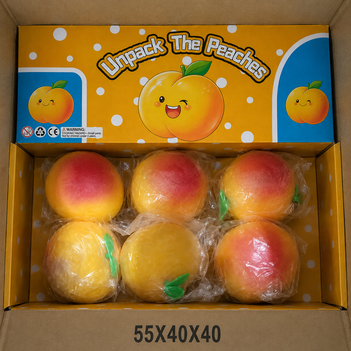 Xtra Large Peach Squishy 🍑
