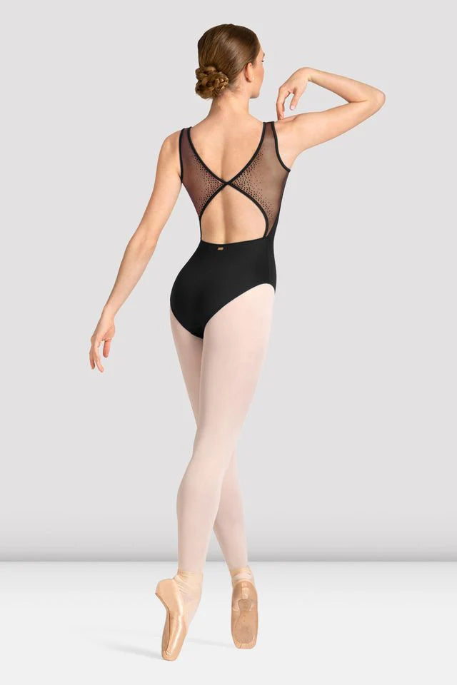 Bloch Mirella Celeste Boat Neck Printed Leotard