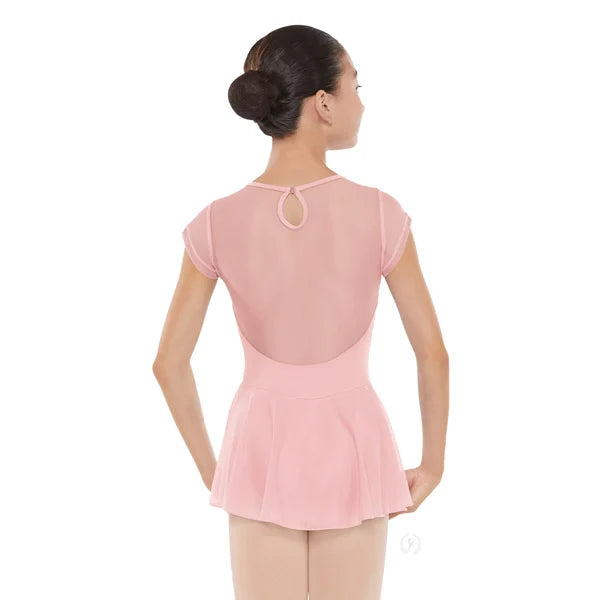 Eurotard Girls Silhouette Mesh Sweetheart Dance Dress (41226C)