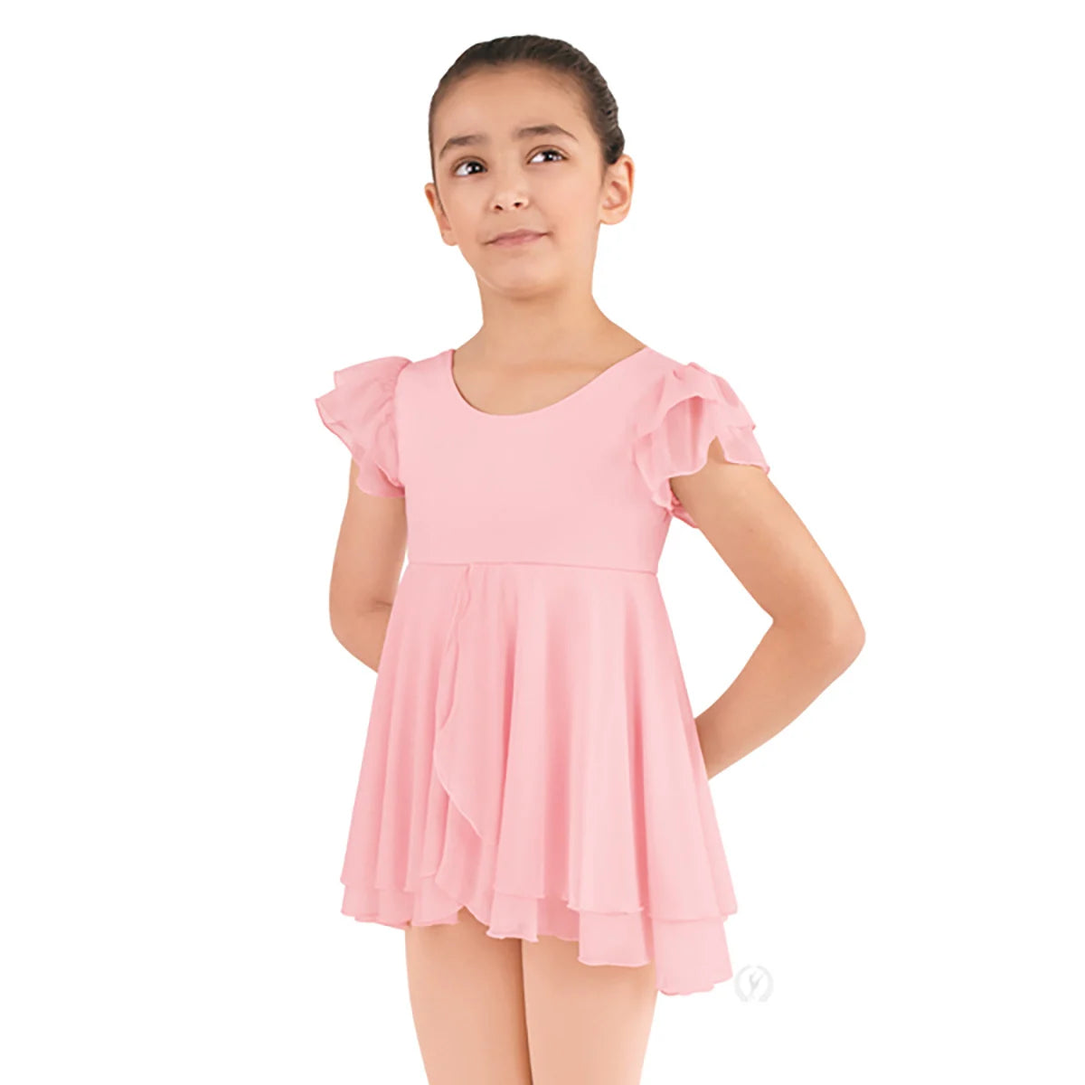 Eurotard Child Silhouette Mesh Flutter Dress (41449)