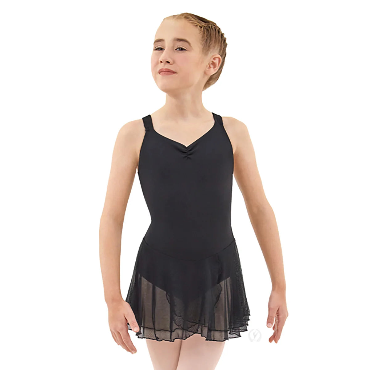 Eurotard Girls Microfiber Tank Dance Dress (41450C)