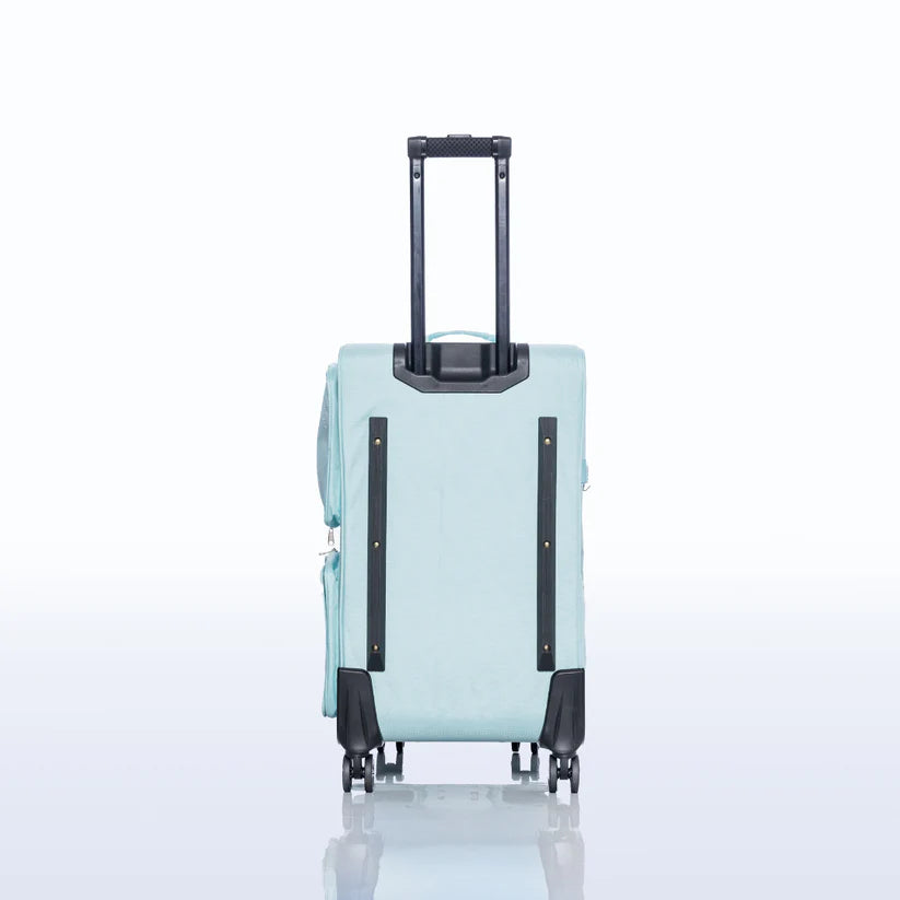 Rac N Roll Medium Rolling Dance Bag - Aqua