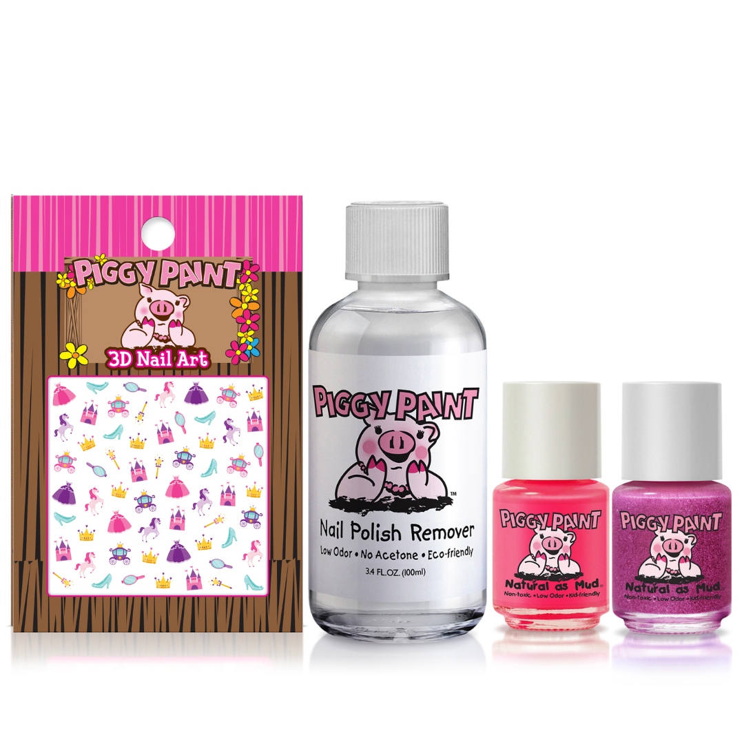 Pretty Princess Polish Sets Non-Toxic Kids Nail Polish