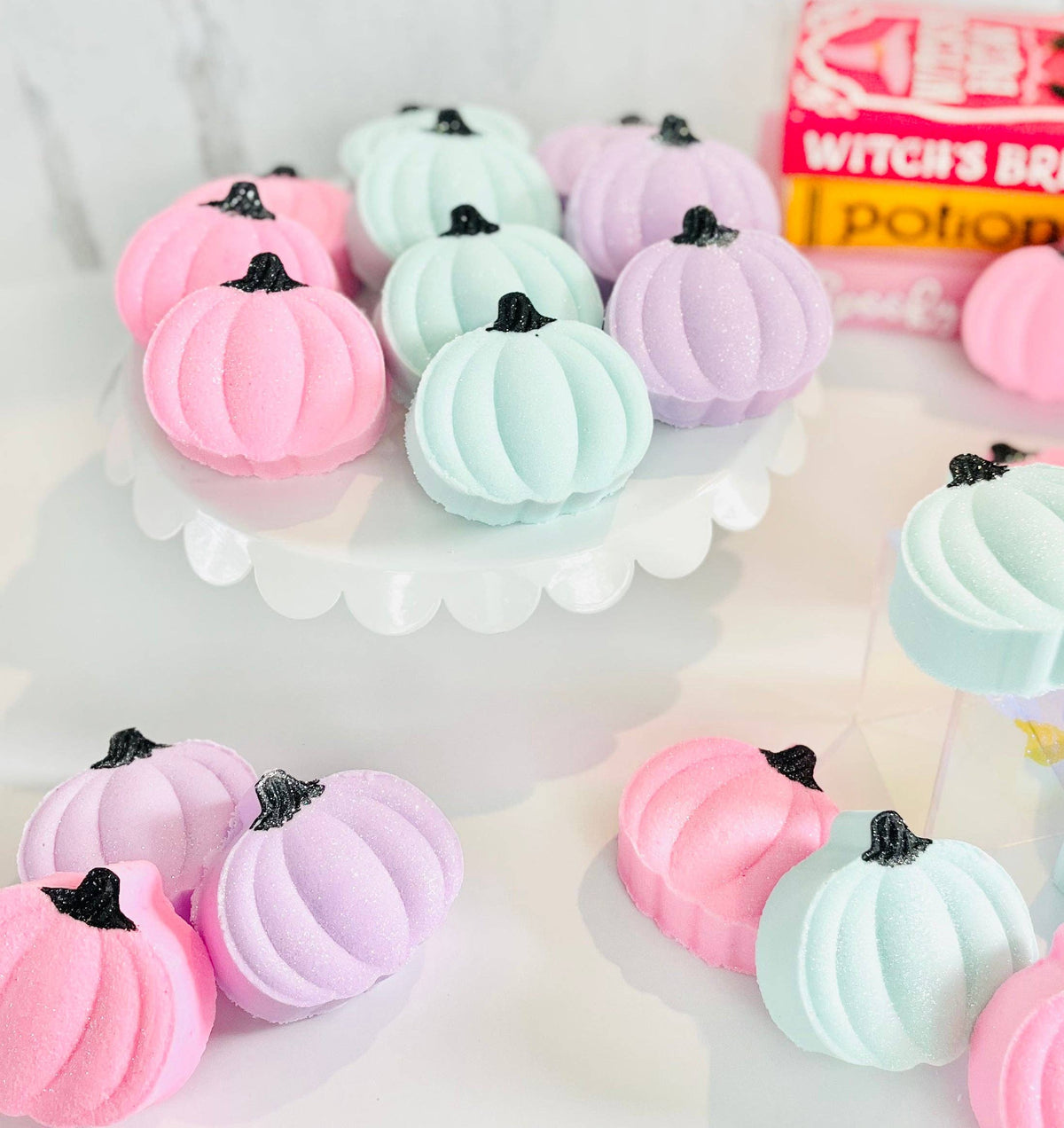 Cinderella Pumpkin Bath Bomb, Cursed Carriages Bath Bomb