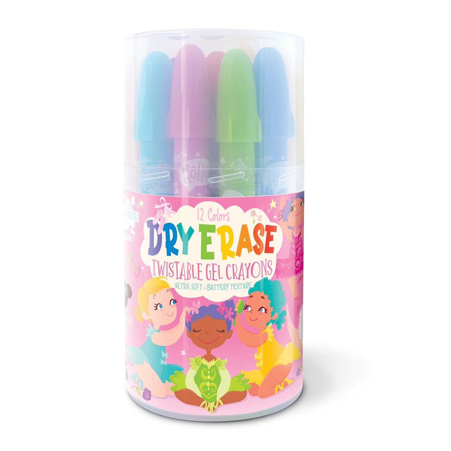 The Piggy Story Dry Erase Twistable Gel Crayons for Kids | Pretty Ballerinas