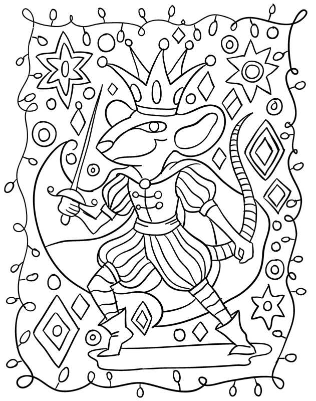 Nutcracker: Coloring Book by