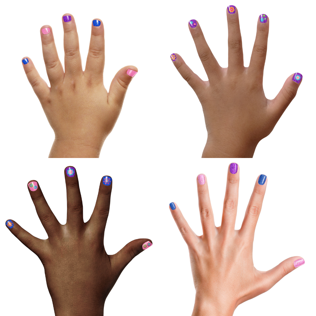 Shimmer & Sparkle Gift Set Non-Toxic Kids Nail Polish