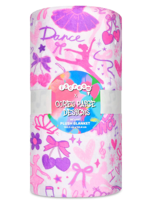 Corey Paige Love to Dance Plush Blanket