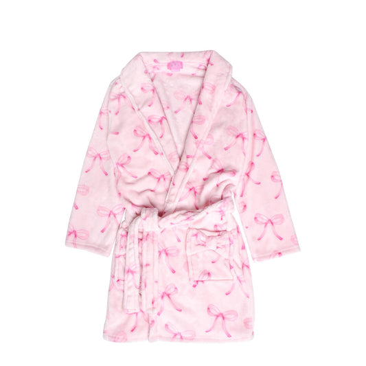 Fleece Printed Bath Robe