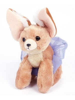 8" Plush Fox with Tutu Scrunchie by Dasha