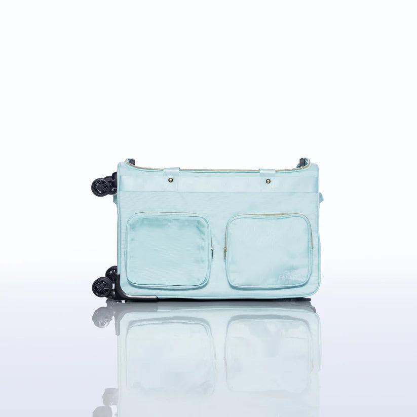 Rac N Roll Medium Rolling Dance Bag - Aqua
