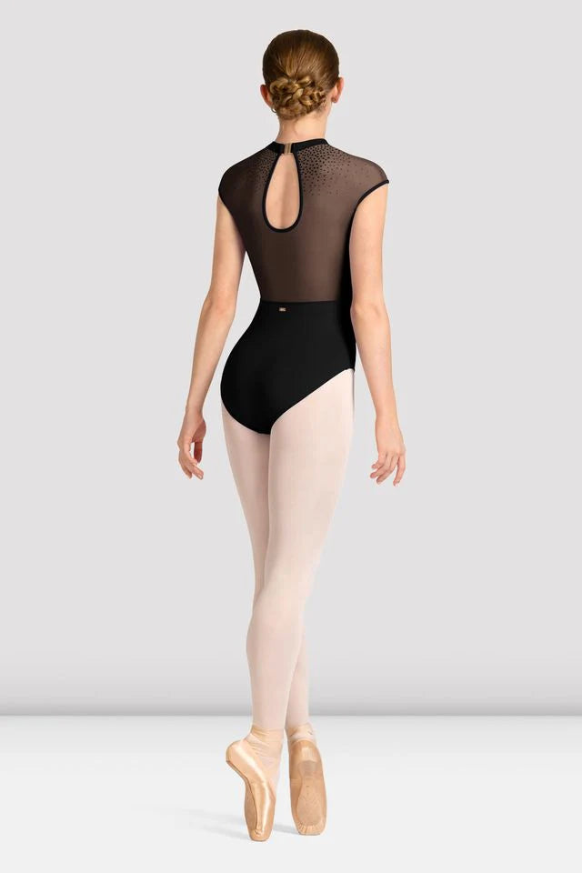 Bloch Ladies Mirella Celeste Cap Sleeve Printed Leotard