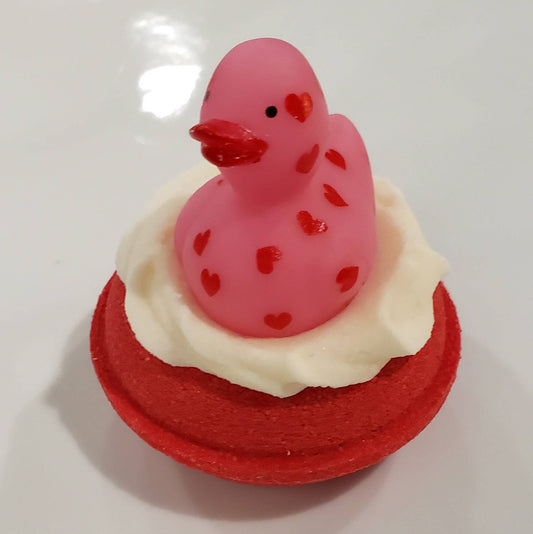 Valentine's,  Valentine's Gift, Bath Bomb, Rubber Duck