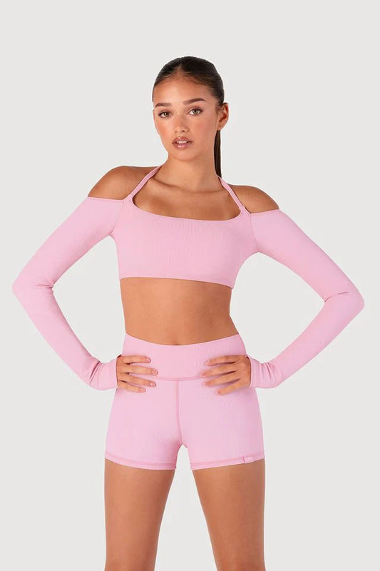 Bloch Girls Rib Bolero Crop Top
