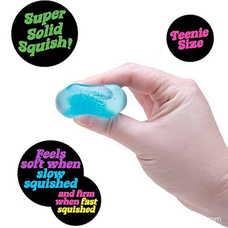 Nice Cube Jellyfish Squishy Sensory Stress Relief Toys in Box Squeeze Fidget Toy