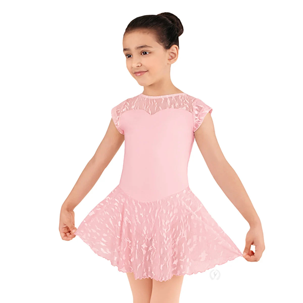 Eurotard Child Impression Mesh Sweetheart Dance Dress (78228C)