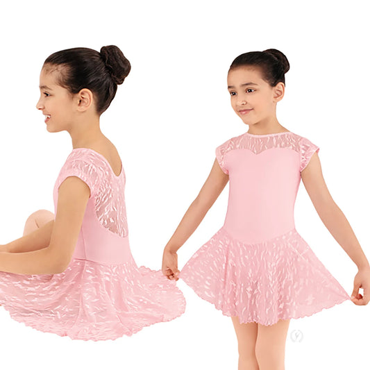 Eurotard Child Impression Mesh Sweetheart Dance Dress (78228C)
