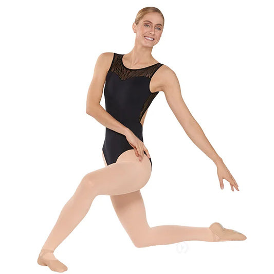 Eurotard Womens Impression Mesh Sweetheart Open Back Leotard (78982)