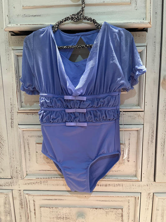 Danz N Motion Sheer with Overlay Leotard