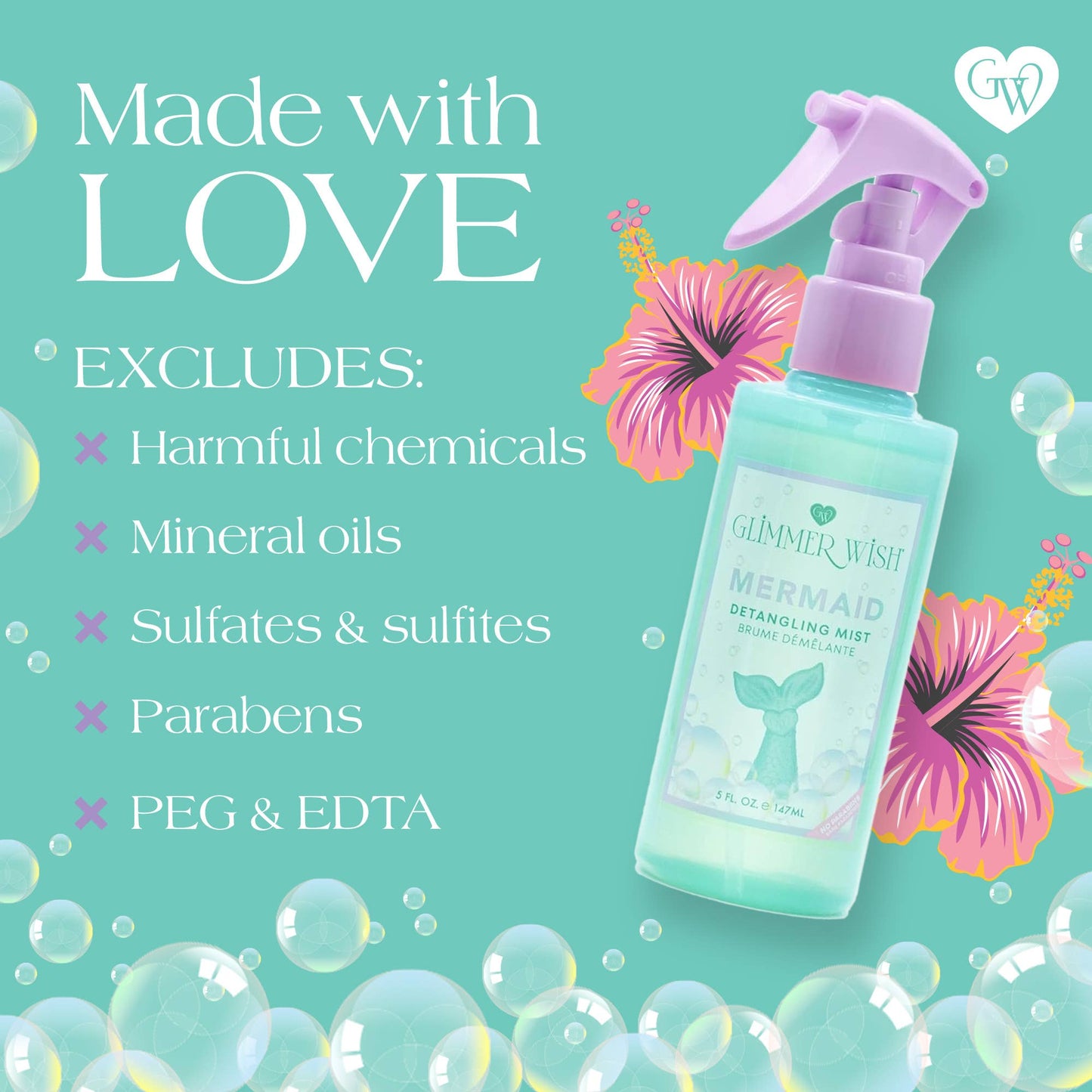Mermaid Hair Detangling Mist