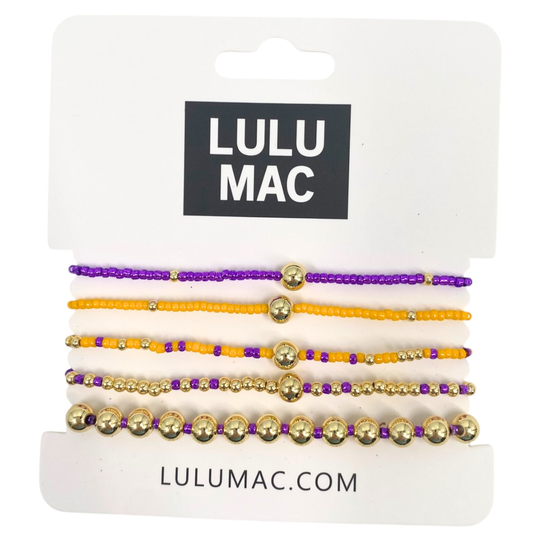 BR-TM-1001 Lulu Mac Purple and Yellow
